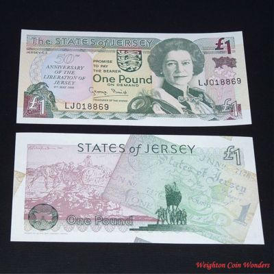 1995 Jersey £1 – 50th Anniversary of Liberation